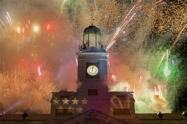 New Year in Madrid 